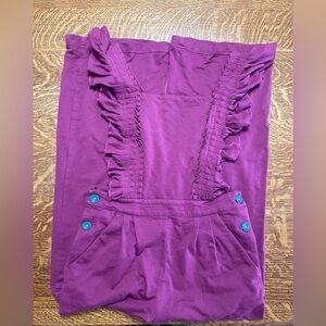 Matilda Jane Girls 12 Ruffled Jumpsuit